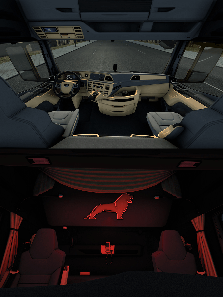 [FREE] 3Year Anniversary MAN TGX 2020 CustomInterior product image (3)