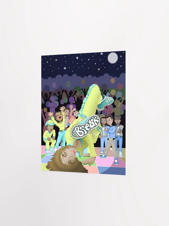 B-Girl's Spotlight at Night Poster product image (2)