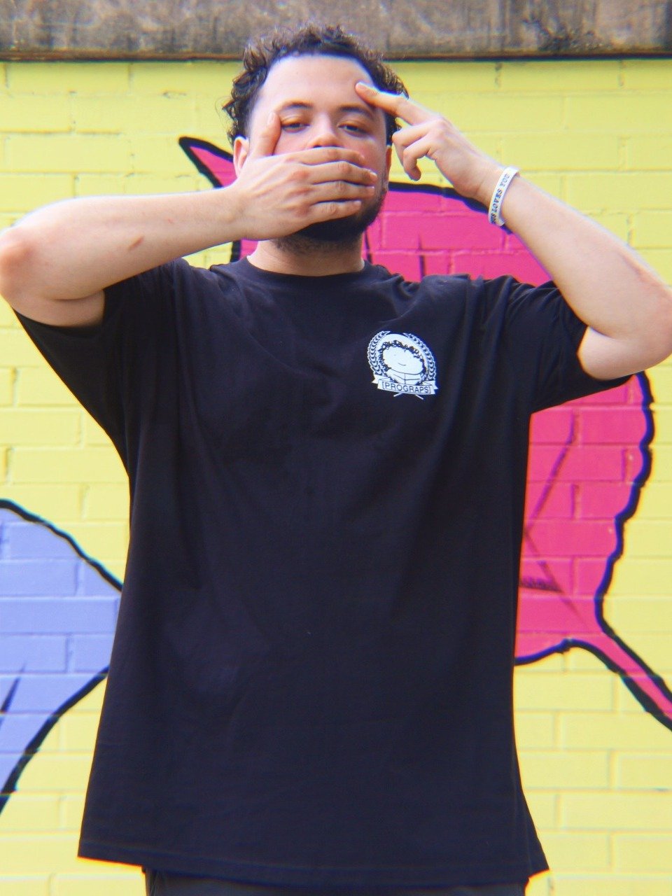Real Graps T-Shirt [Black] product image (6)