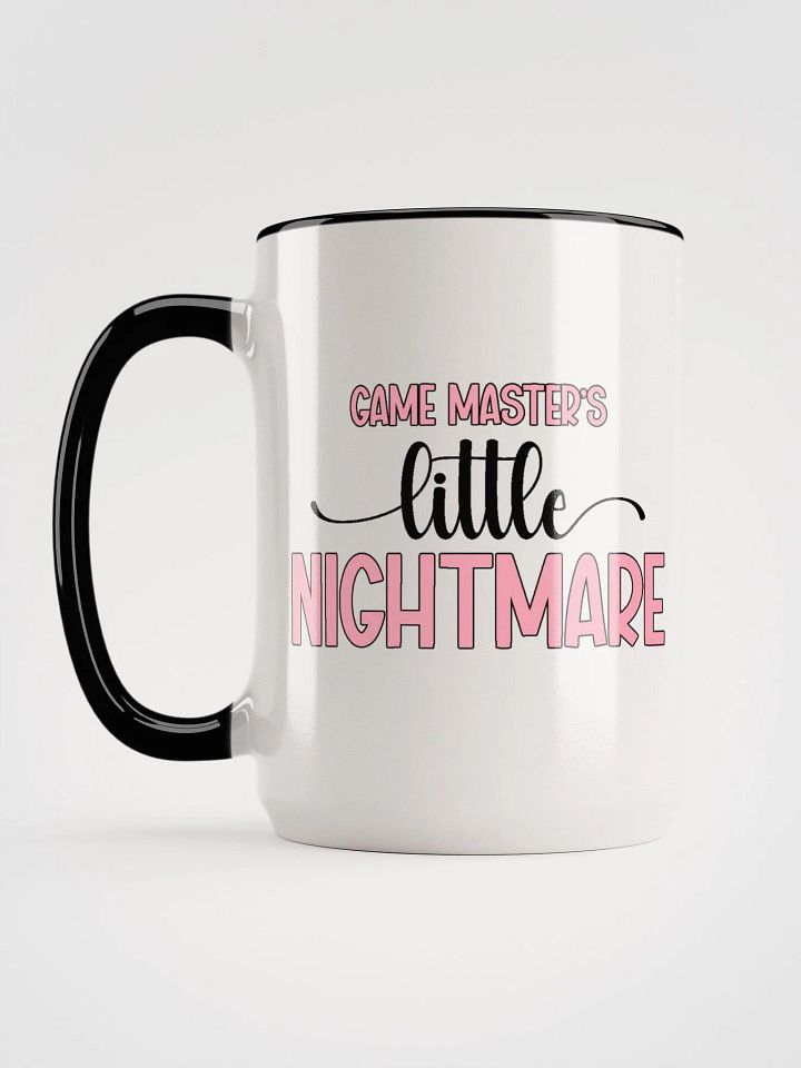 GM's Little Nightmare Mug (Pink/Black) product image (2)