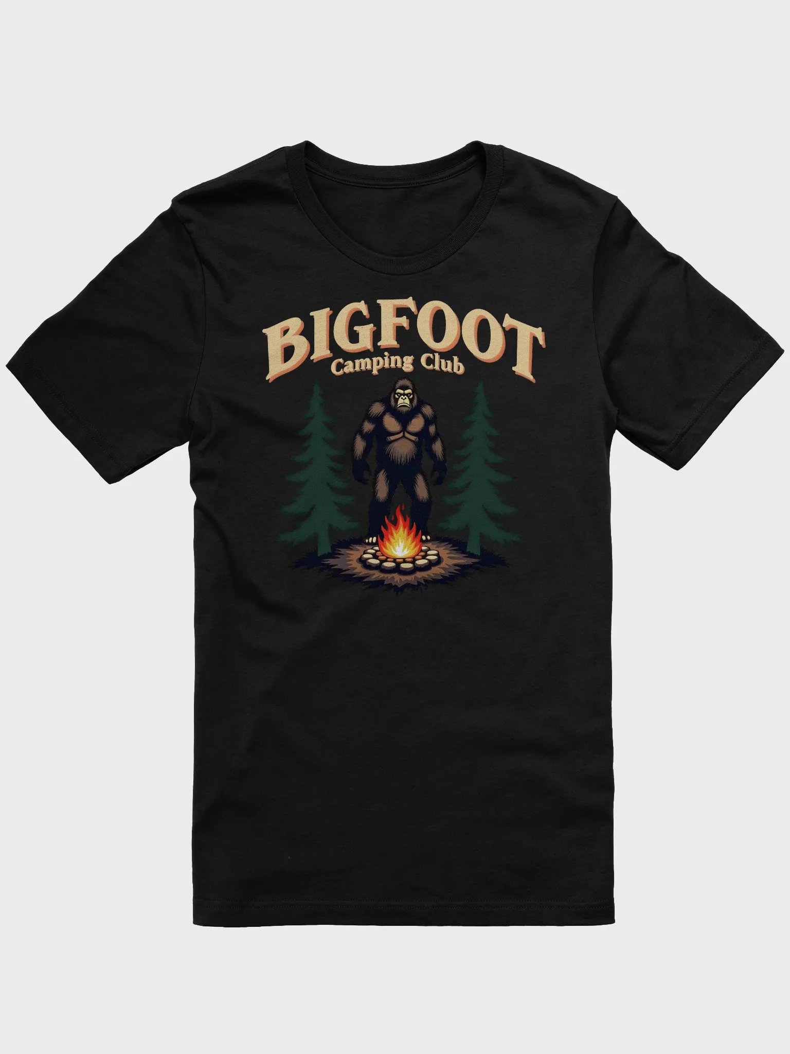 Bigfoot Camping Club Funny Sasquatch Campfire Outdoor Adventure product image (2)