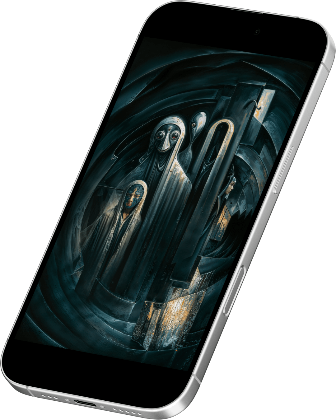 Masked Enigmas Phone Wallpaper product image (2)