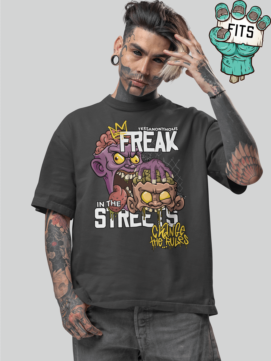 Streetwear Graphic Tee – Next Level by Freak in the Streets product image (3)