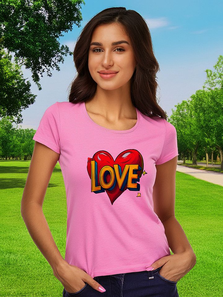 Women's Heart Tee product image (1)