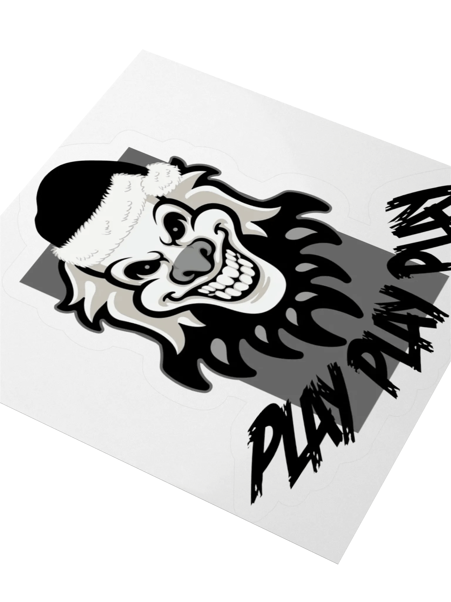 The Carn-evil Way PLAY PLAY PLAY Sticker product image (3)
