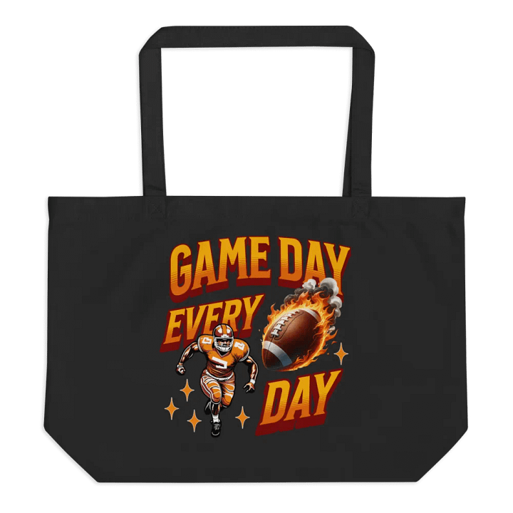 Game Day Every Day Football Flaming Tote product image (1)