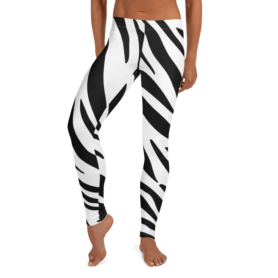 Seamless Zebra Print Leggings – Sleek, Stylish & Ultra-Comfortable product image (9)