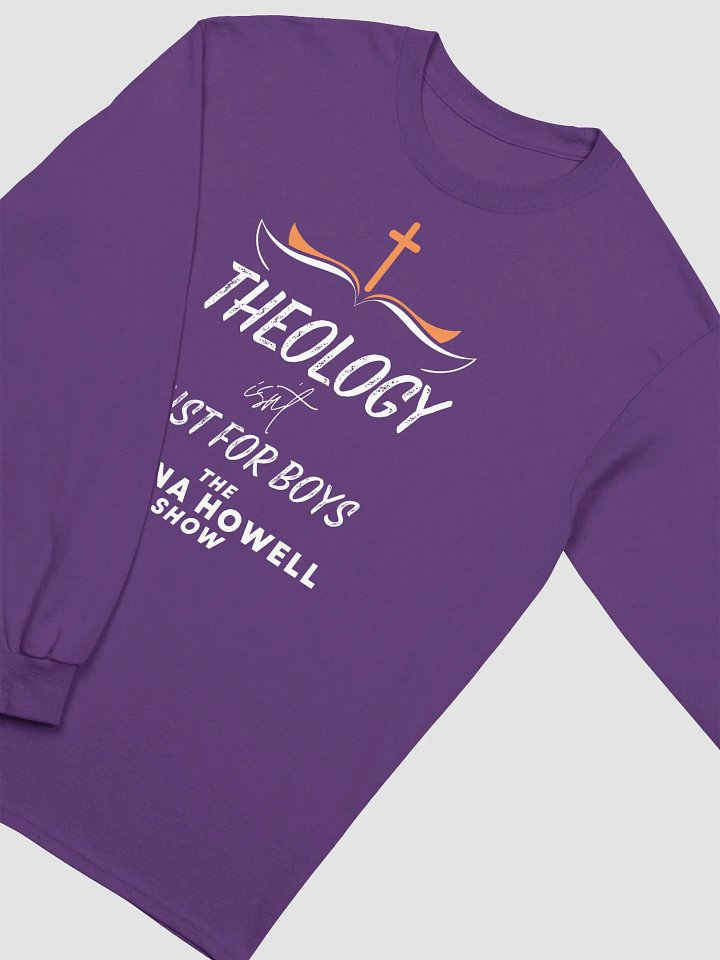 Theology Isn't Just for Boys Long Sleeve Tee product image (1)