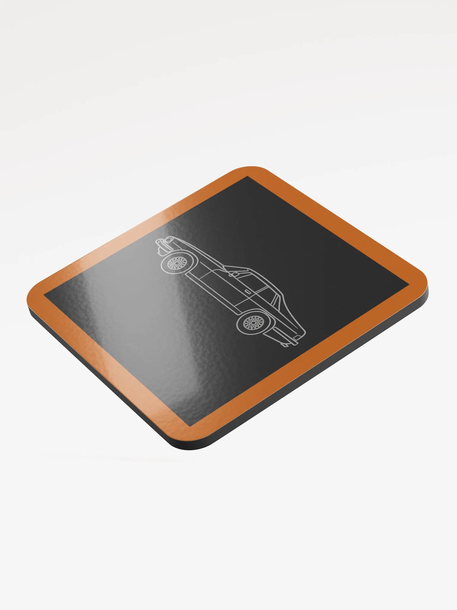 Too Old Classics Jaguar XJ-S Cork Coaster 4-Piece Set product image (3)