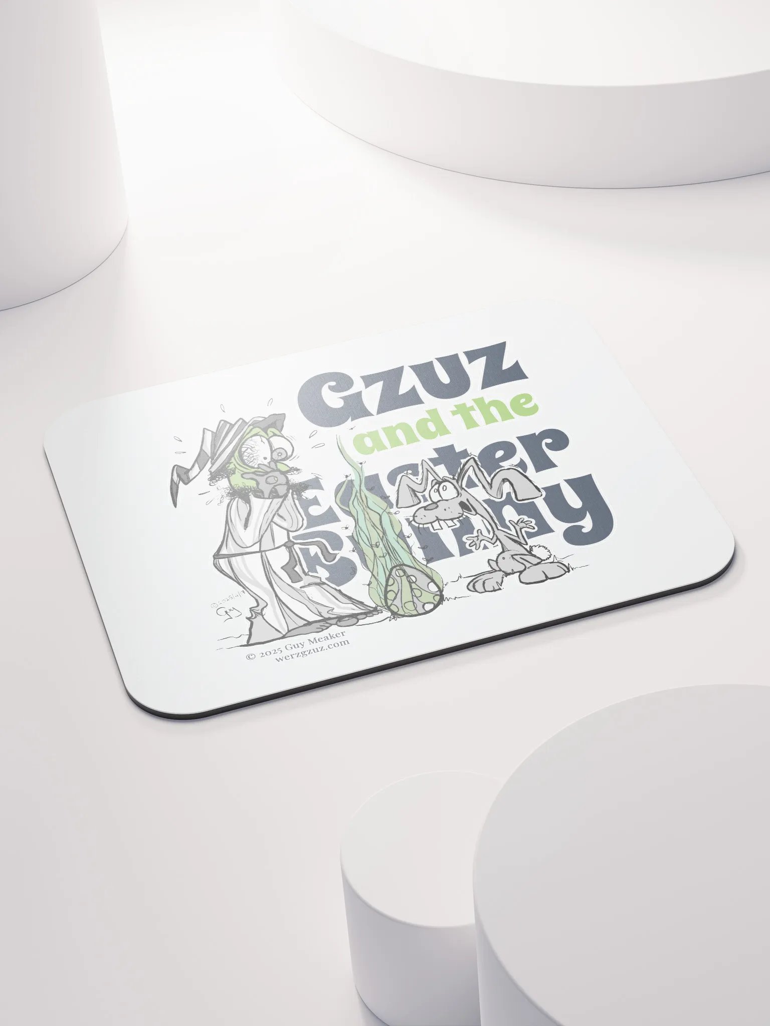 Gzuz and the Easter Bunny Mouse Pad product image (4)