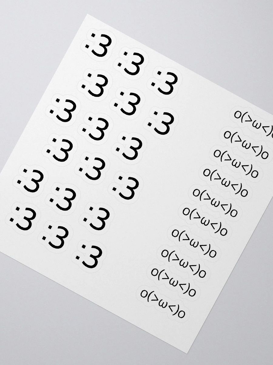 emoticon sticker pack (mini) product image (2)