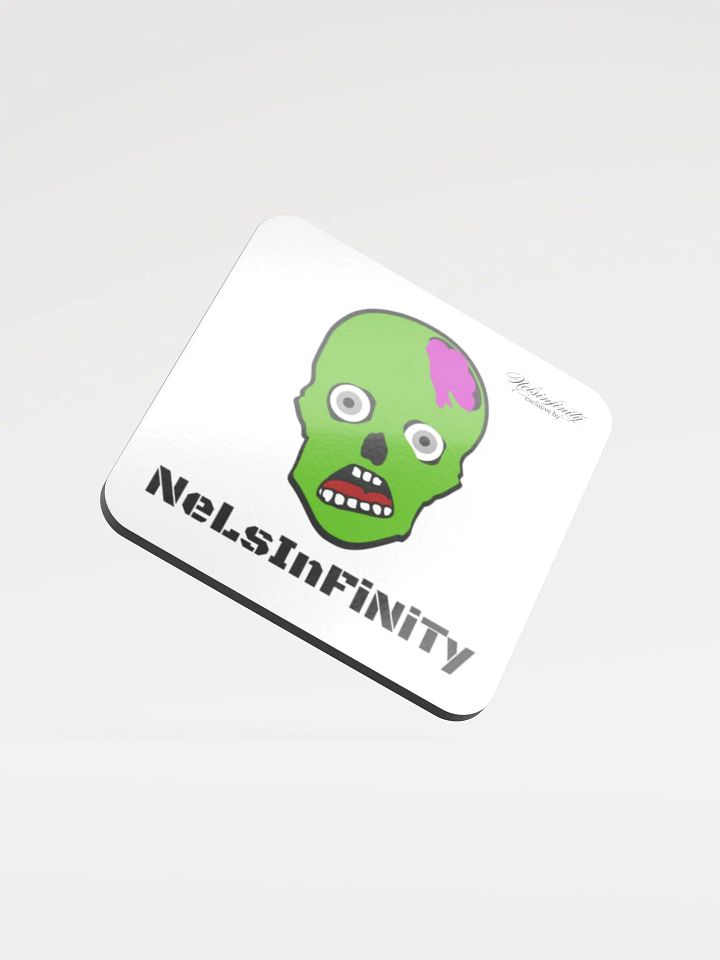 NelsInfinity's OG Zombie Logo V3 Coaster product image (1)