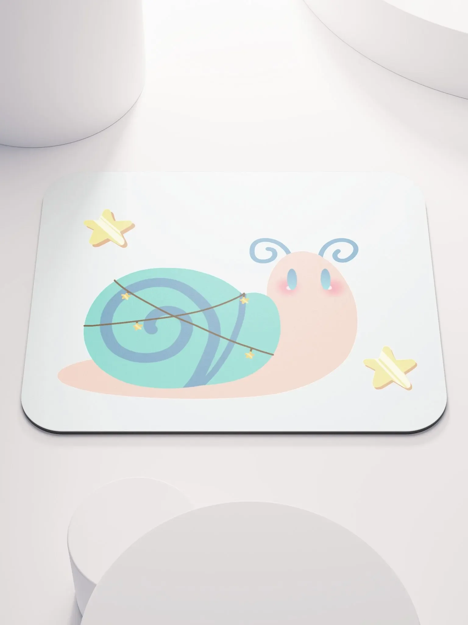 Star Snail Mouse Pad product image (1)