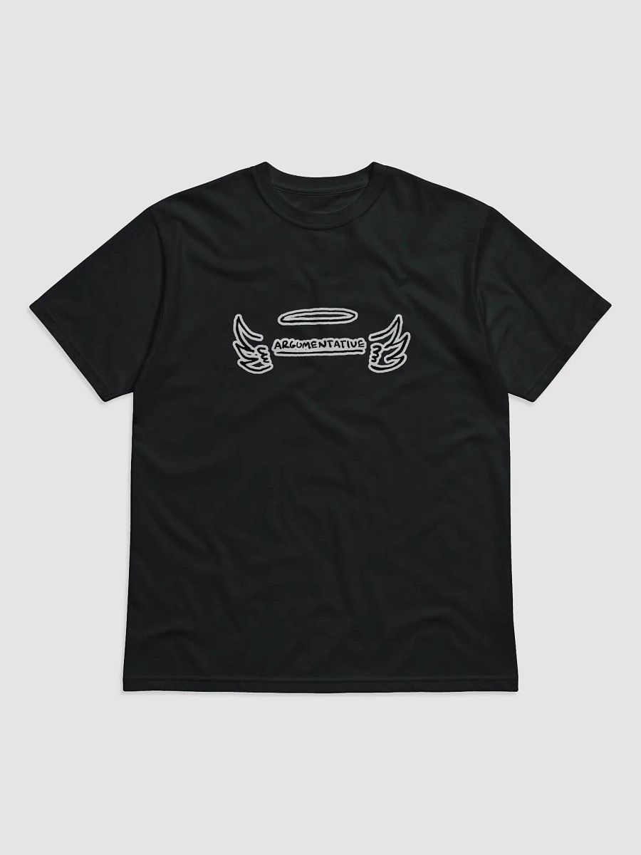 ANGELIC *not* mentally linear (bubble design) unisex eco tee product image (1)