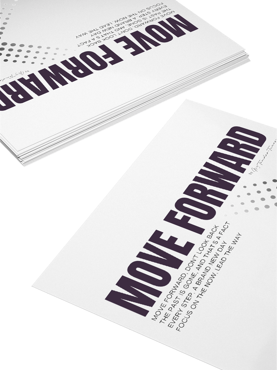 MOVE FORWARD – Inspirational Lyric Sticker product image (11)