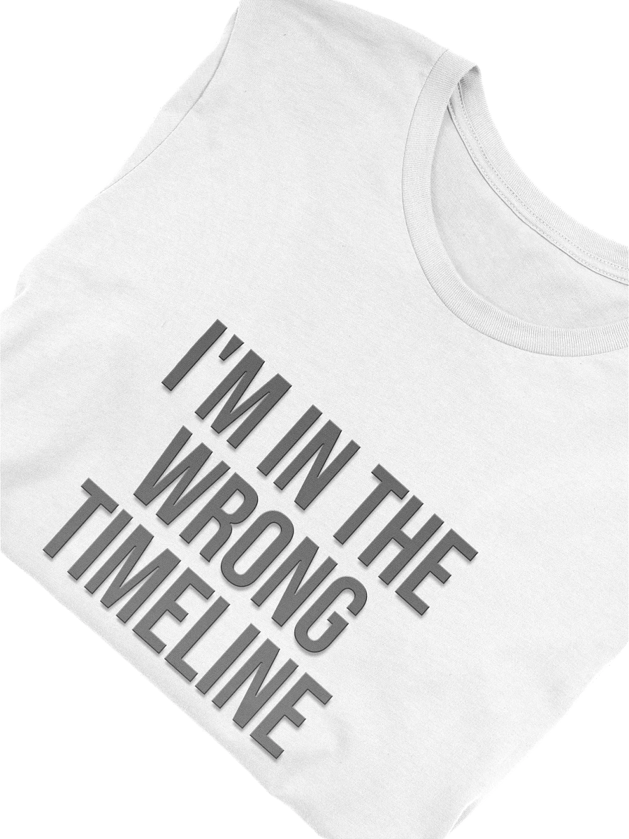 WRONG TIMELINE Supersoft T-shirt product image (35)