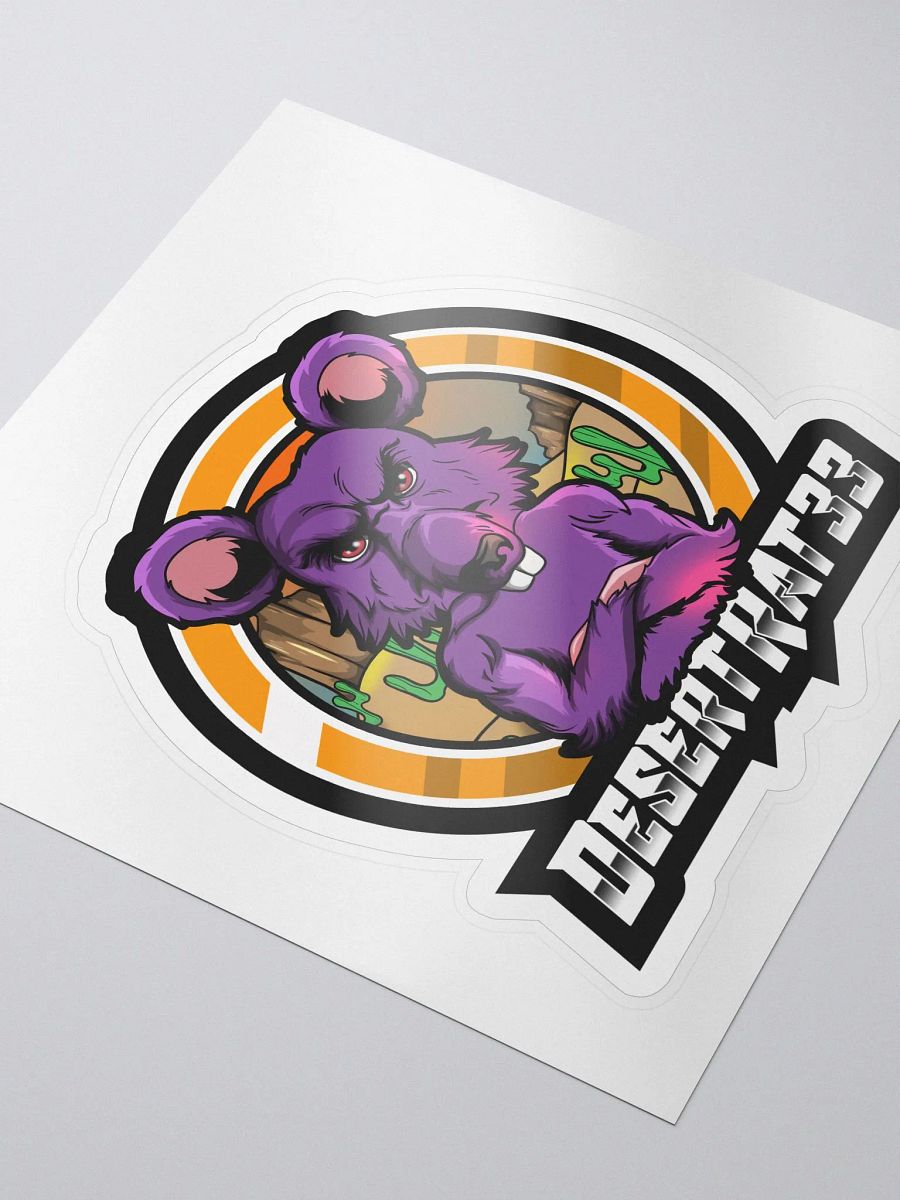 DesRat33 Logo Sticker product image (3)