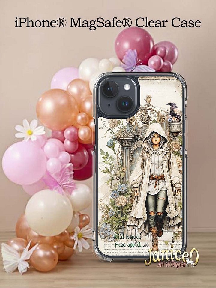 Free Spirit iPhone® MagSafe® Clear Case product image (2)