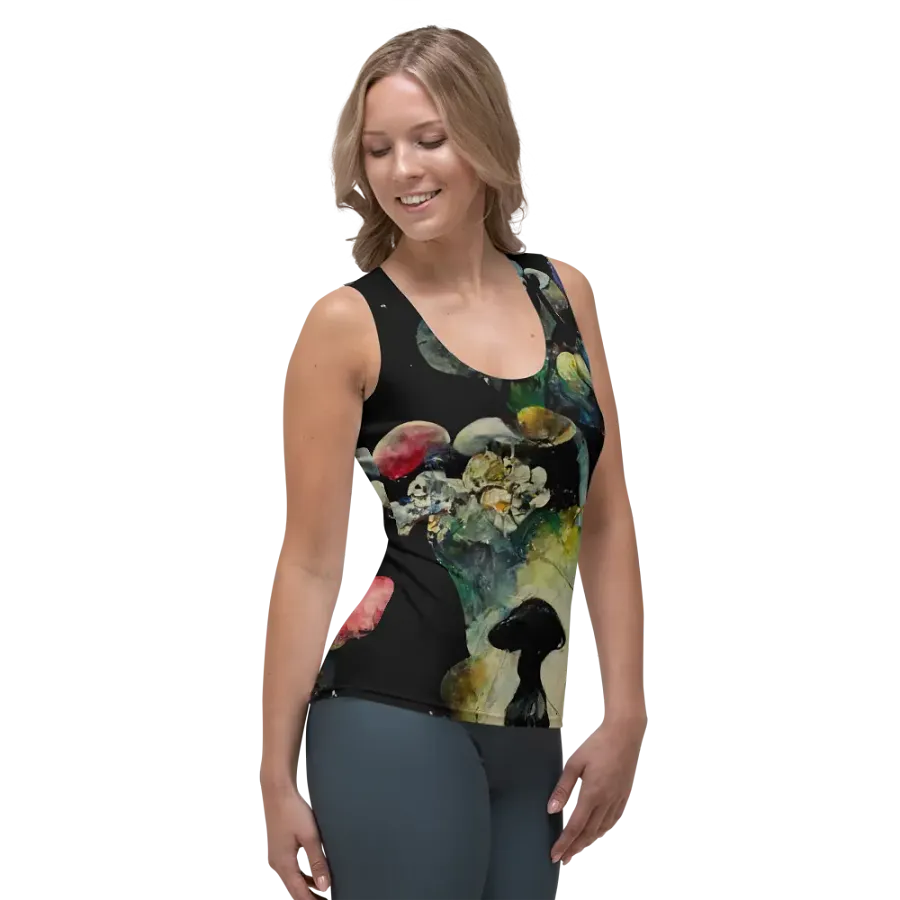 Whimsical Mushroom Dream Women's Tank Top product image (4)