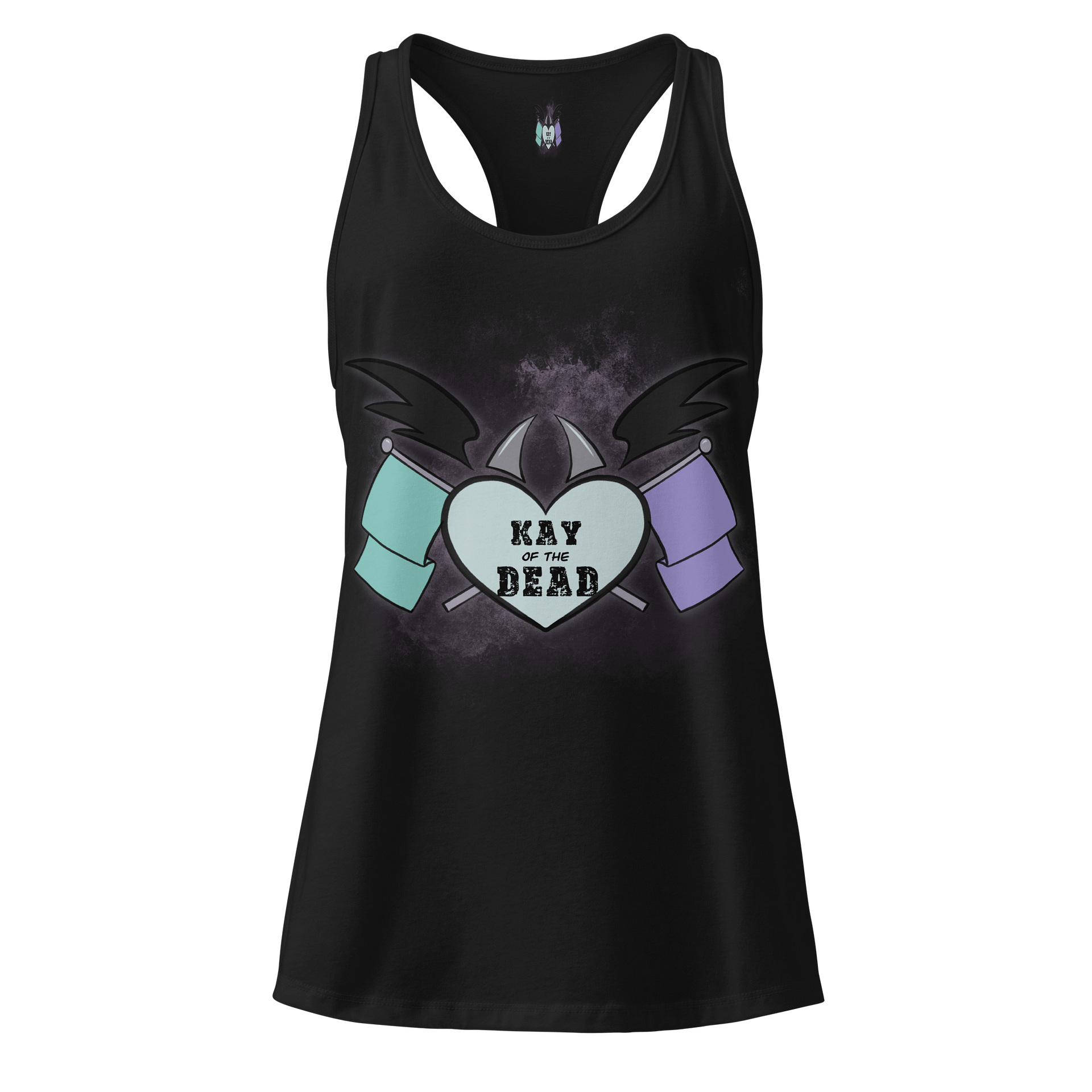 Kay_of_the_Dead Logo Racerback Tank product image (1)