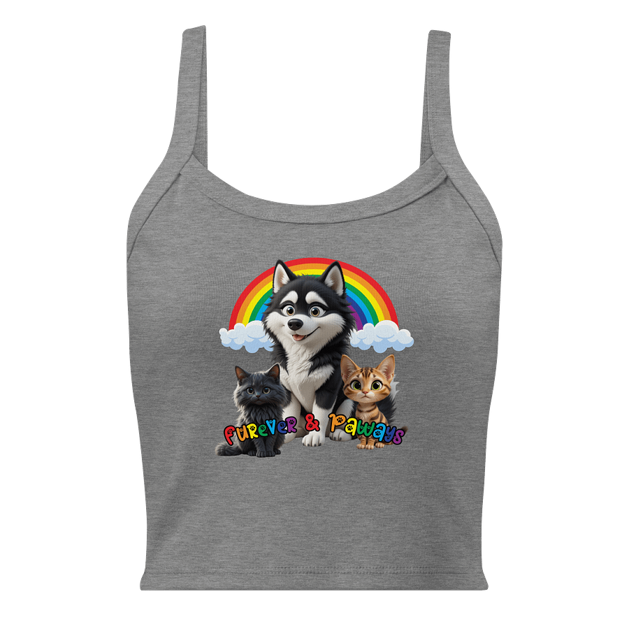 Furever & Paways Women's Micro-Rib Tank Top product image (1)