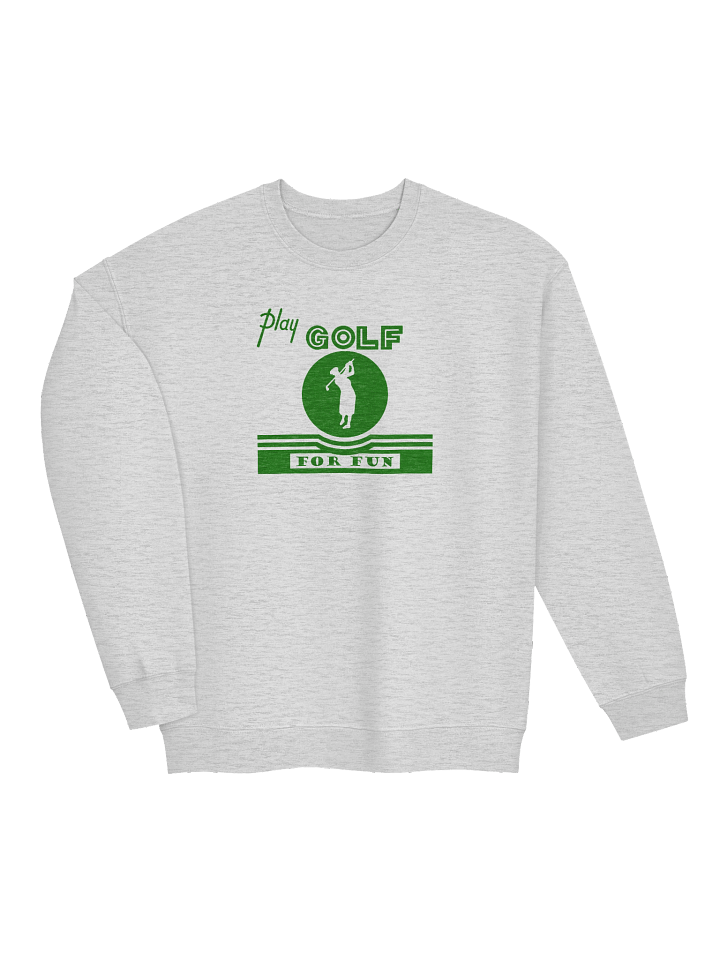 'Golf for Fun' Sweatshirt — Light product image (2)