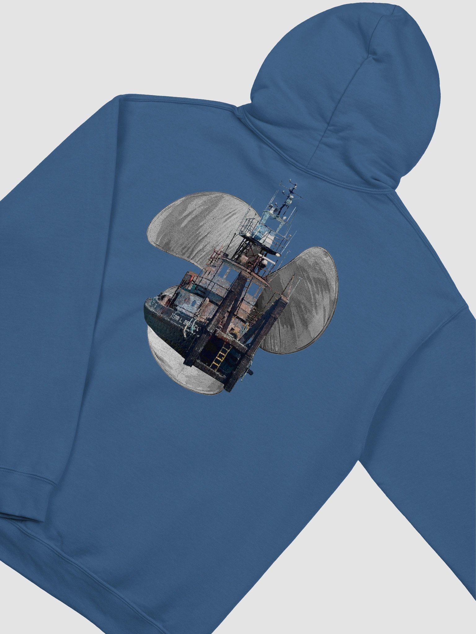 Three blade prop & Terri L. Brusco Hoodie product image (4)