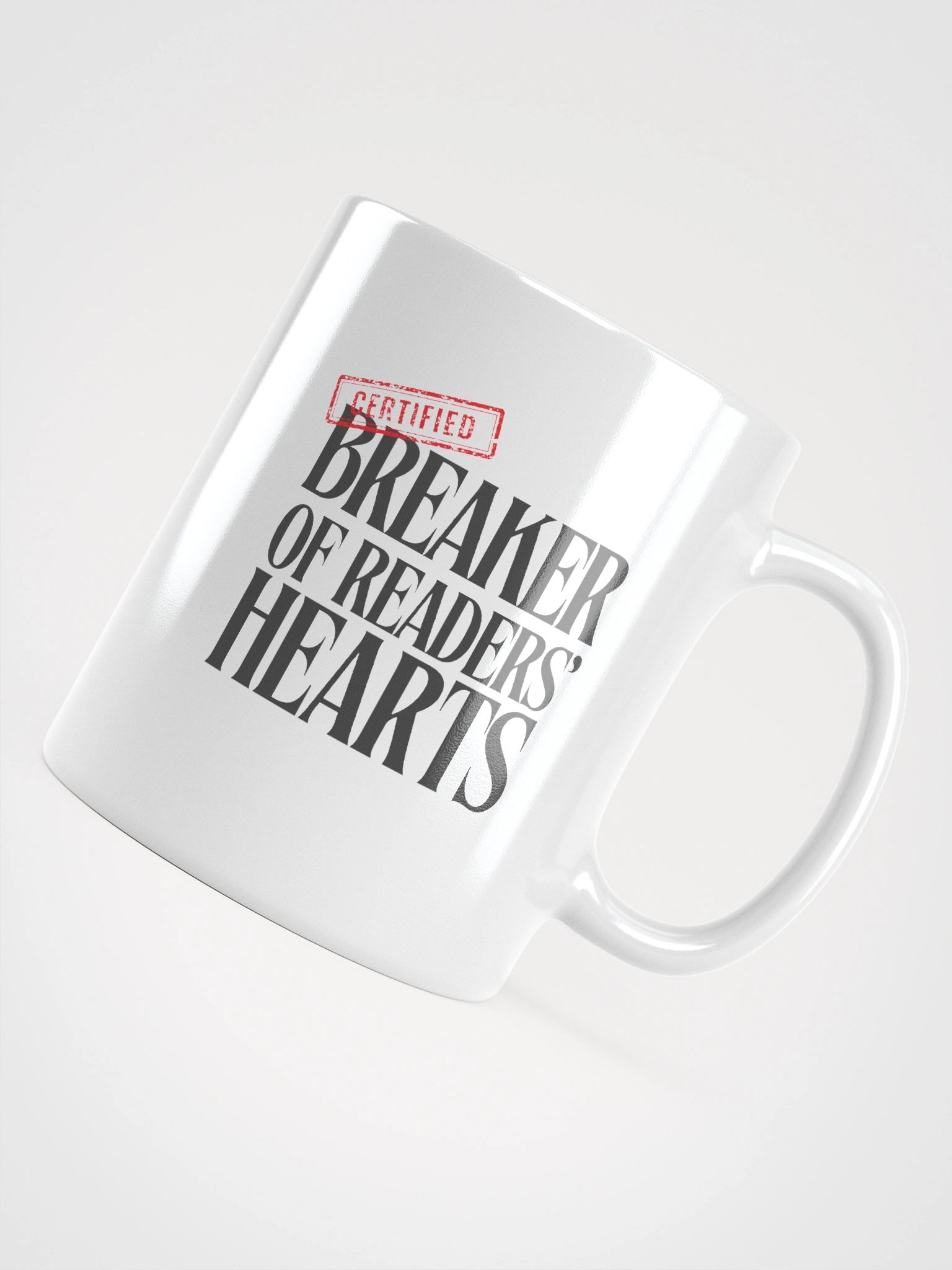 Certified Breaker Of Readers' Hearts Mug product image (5)