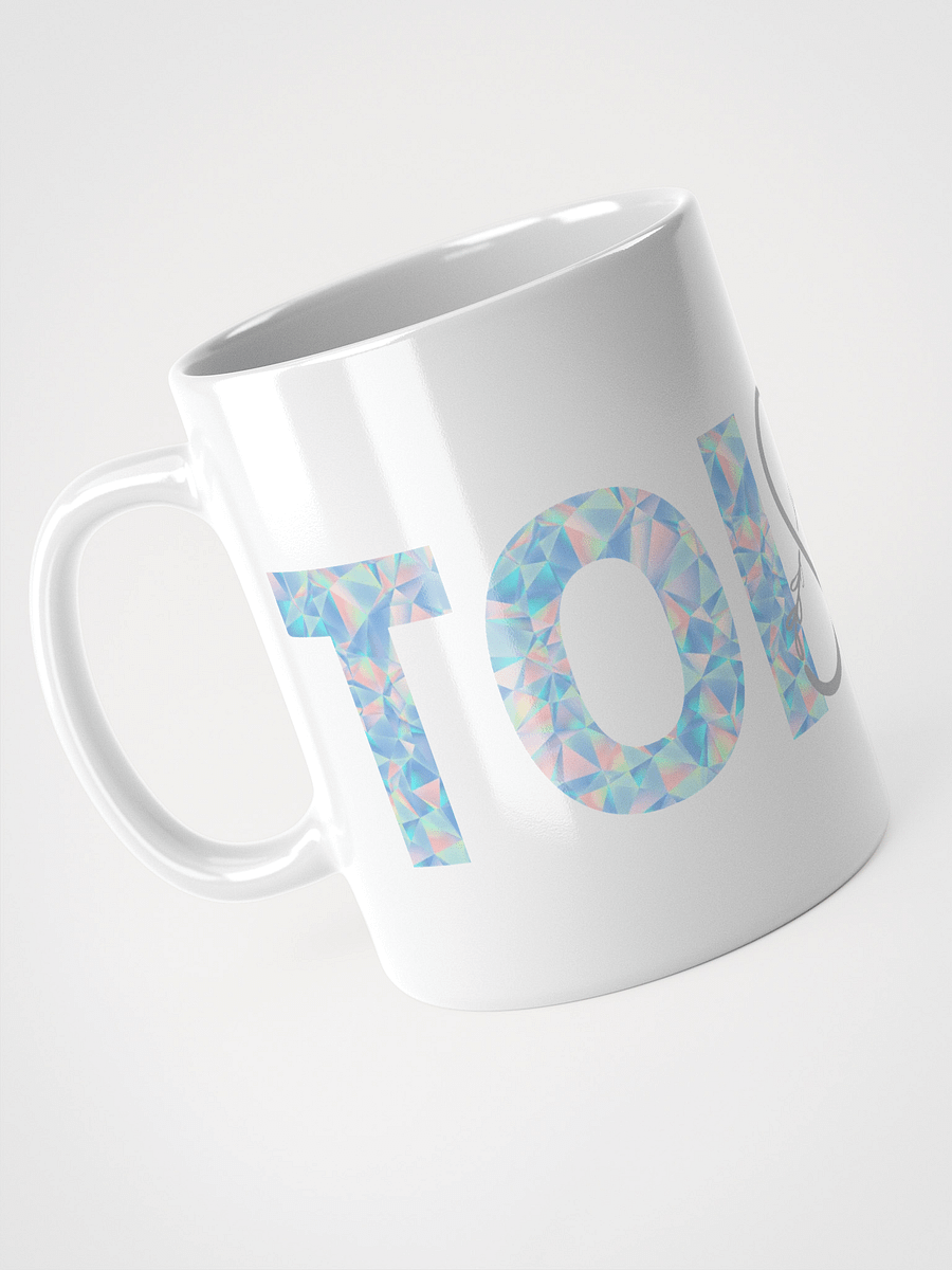 Mug Blanc Toi et Moi - Décor Diamants - Cadeau Couple product image (3)