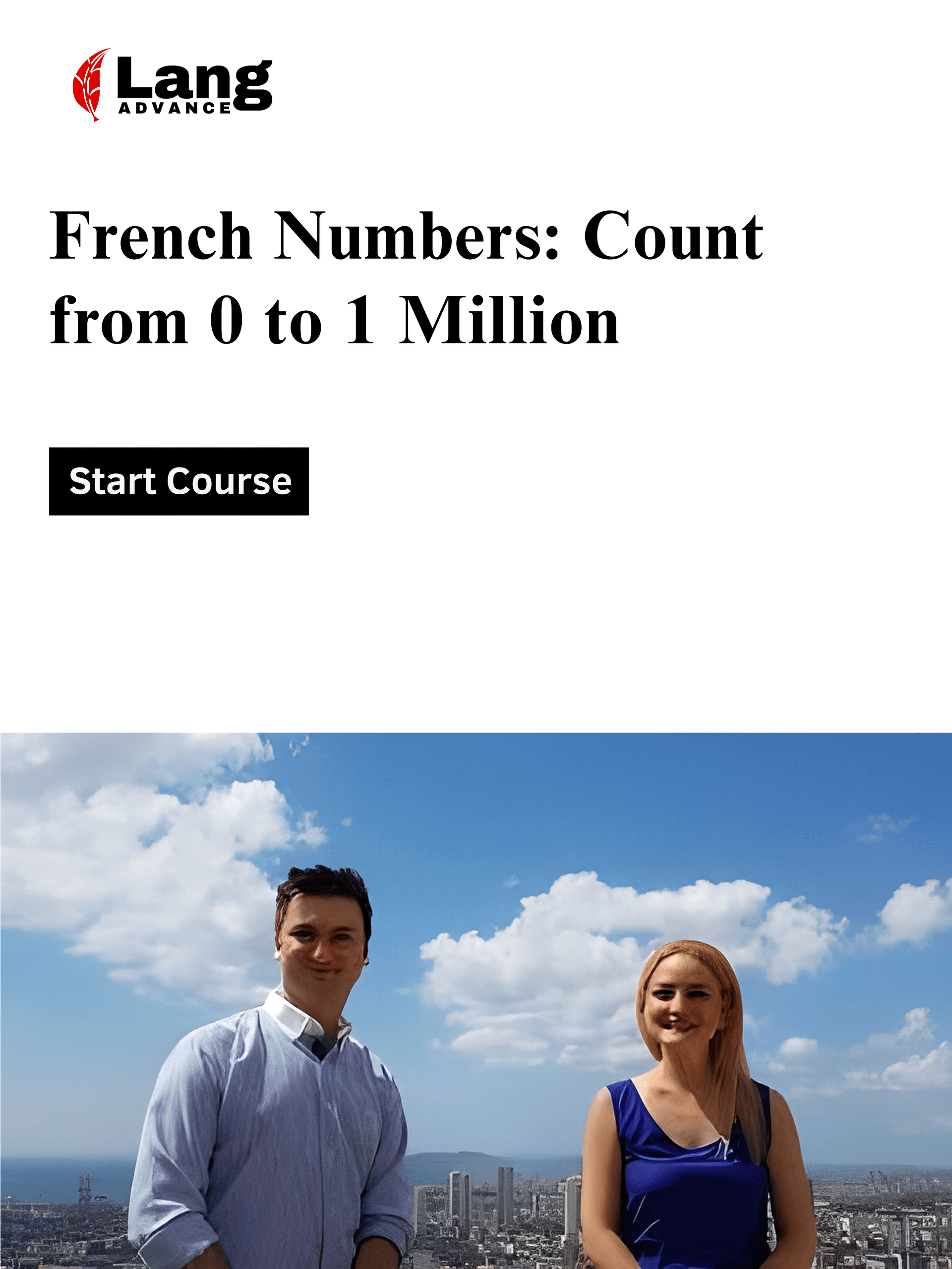 Learn French Numbers: How to Count From 0 to 1 Million product image (1)