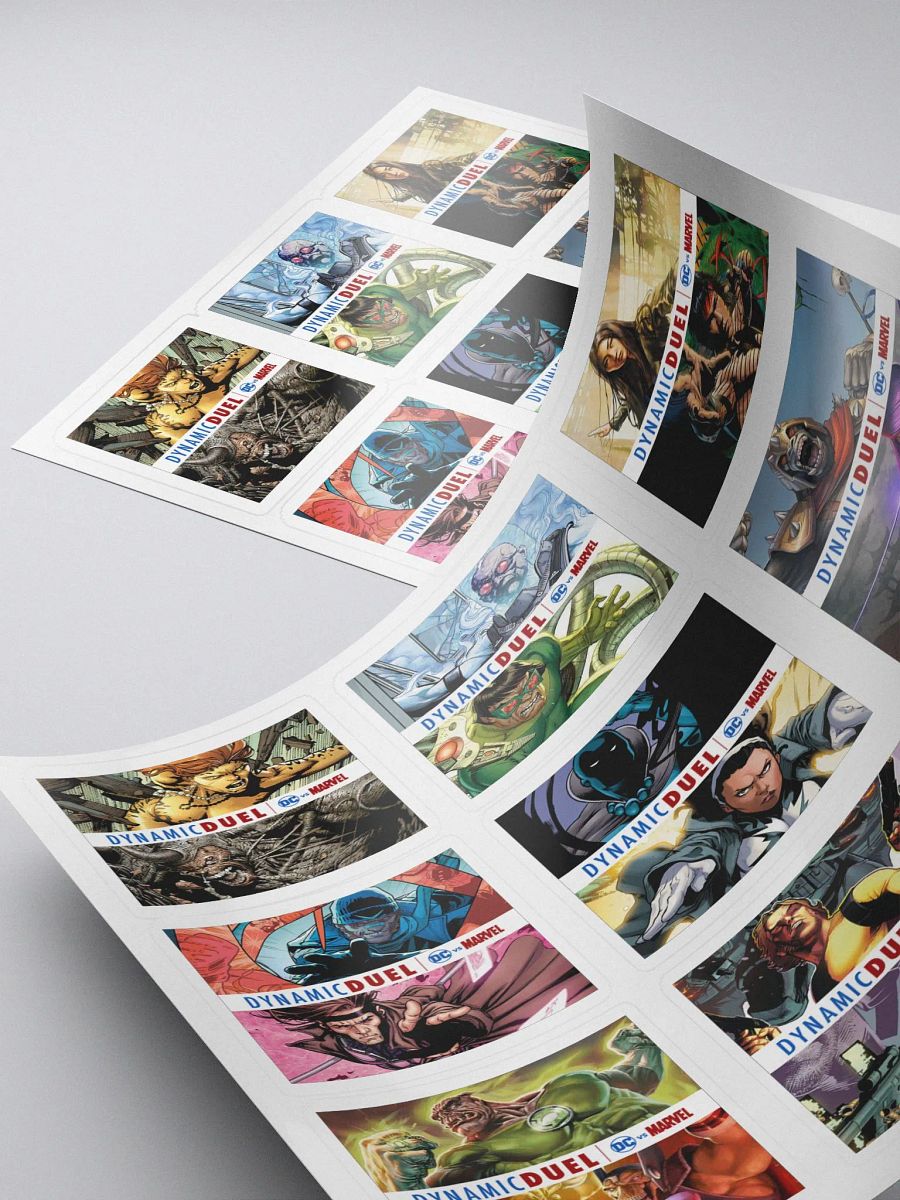 Dynamic Duel Episode Cover Stickers - Series 12 product image (4)