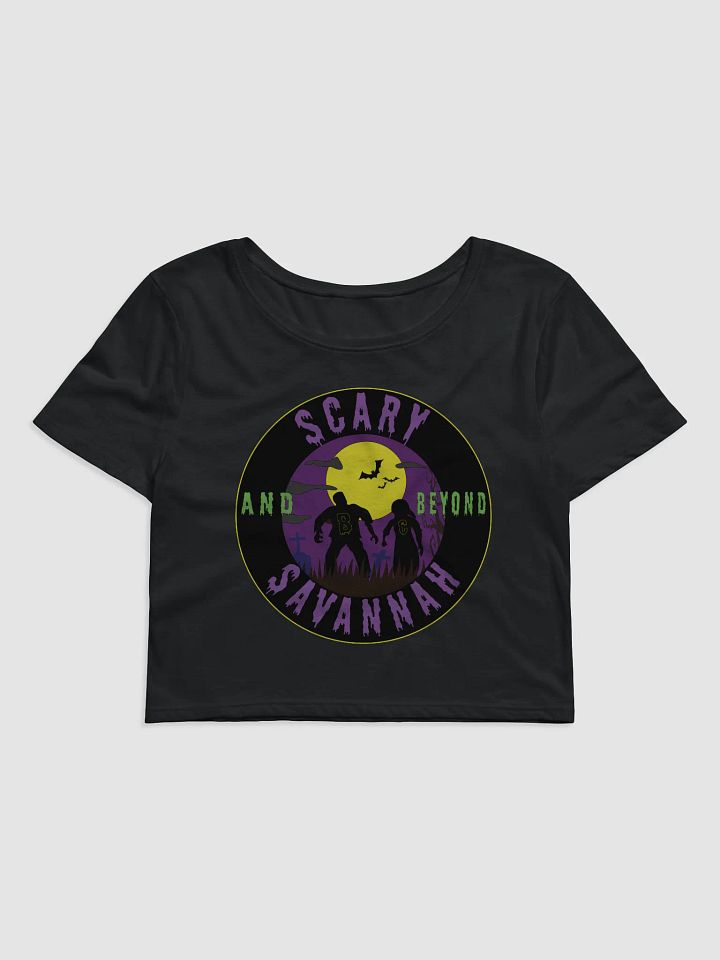 Scary Savannah Crop Top Original Logo product image (1)