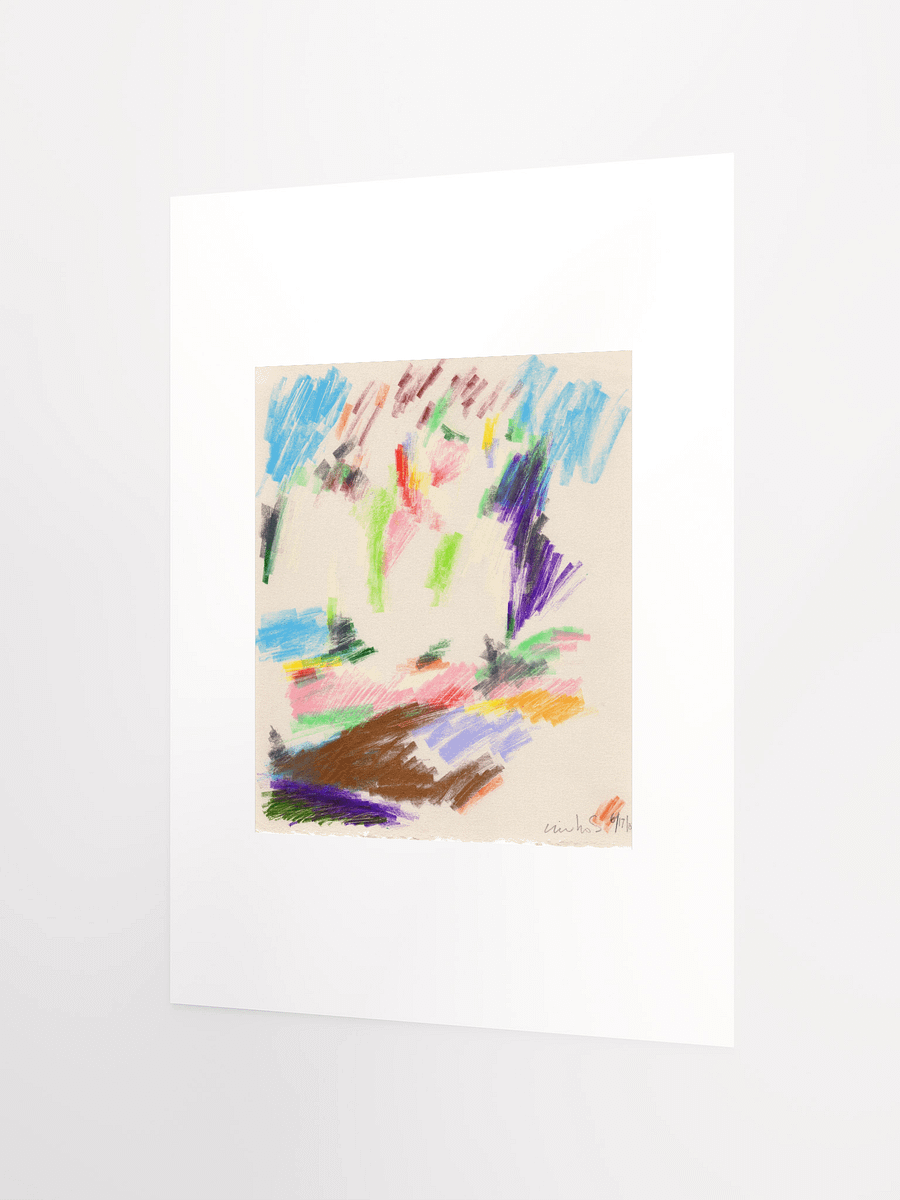 Woman Writing 6.17.88 print product image (3)