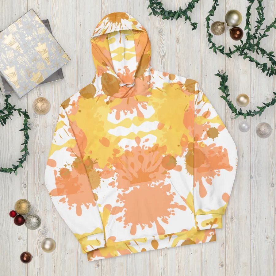 Orange Splotch Hoodie product image (11)