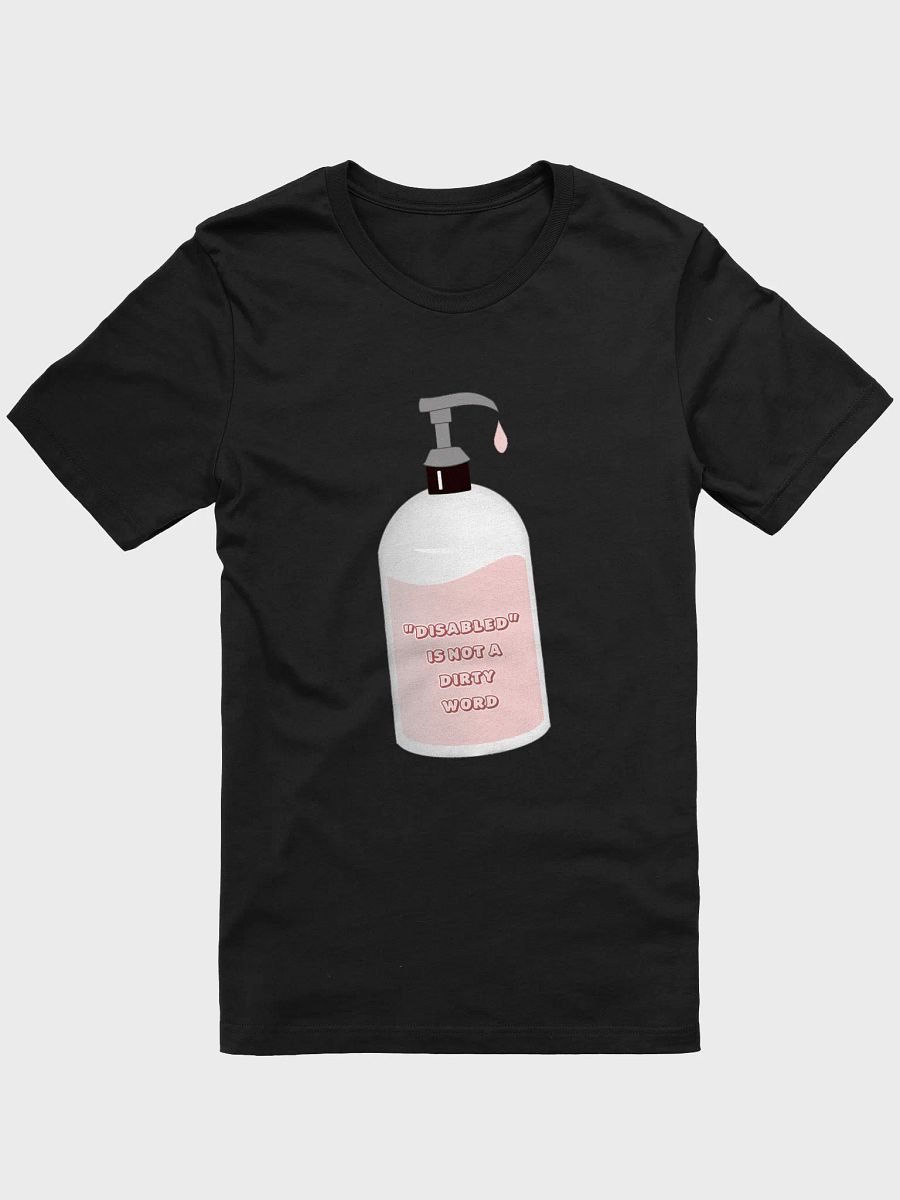 disabled is not a dirty word t-shirt product image (1)