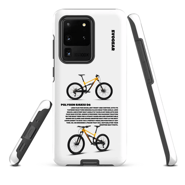 White Siskiu D6 Samsung Case product image (2)