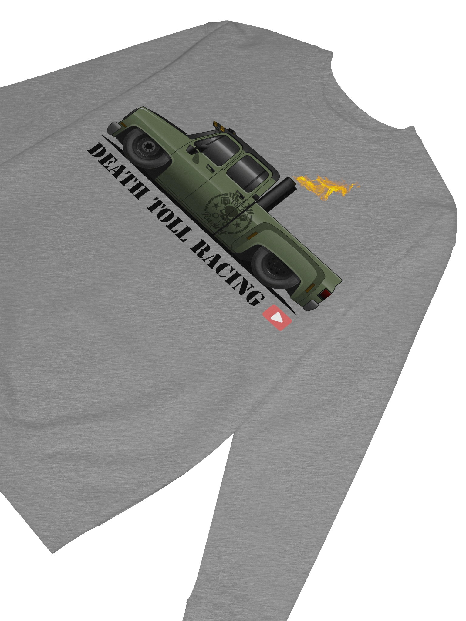 Flaming Death Toll Racing Sweatshirt product image (6)