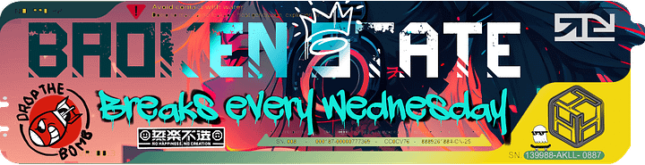 Broken State Sticker product image (1)