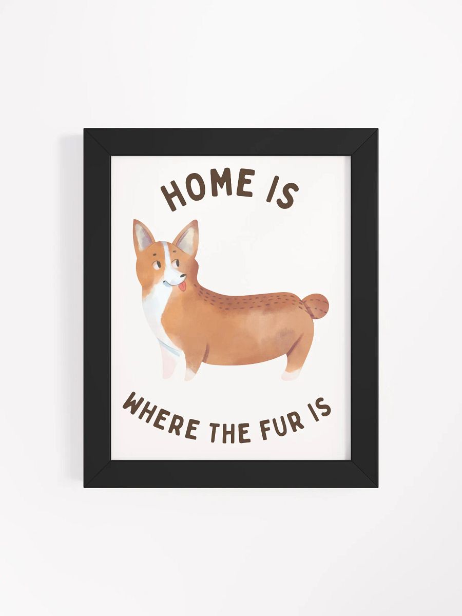 Home Is Where the Fur Is – Heartwarming Wall Art for Pet Lovers product image (22)