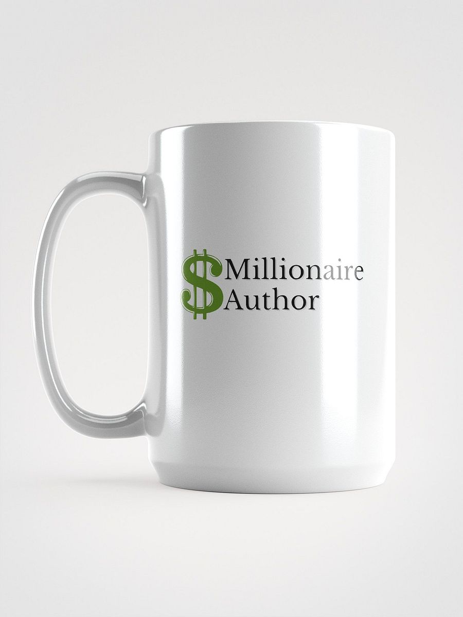 Millionaire Author Mug, Gifts for Authors, Author Gift, Dollar Sign Mug, Abundance Mug, Millionaire Mindset product image (1)