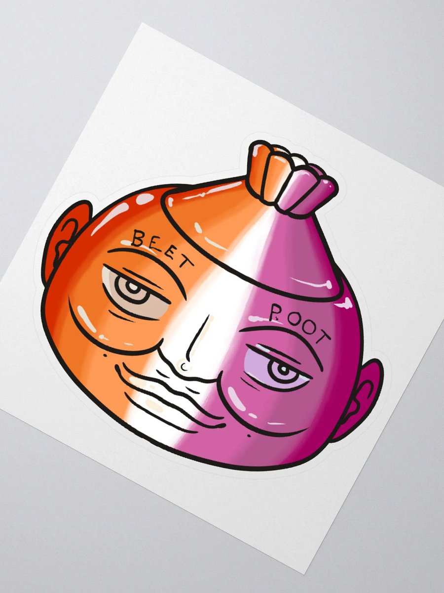 Lesbian Poot bubble free stickers product image (1)