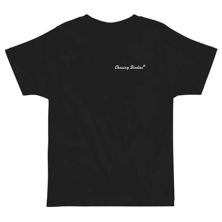 Chasing Birdies Baby Tee x Racheal Herrington Toddler Tee Black product image (1)