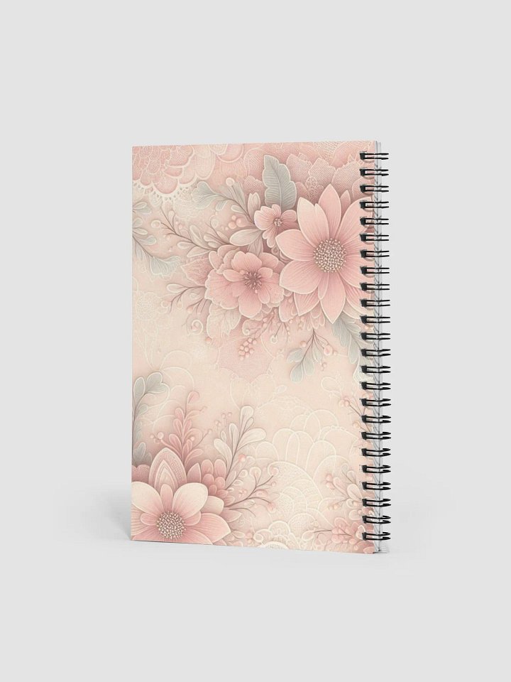 Spiral Notebook w. Inspirational / motivational quote - I Won't give Up product image (2)