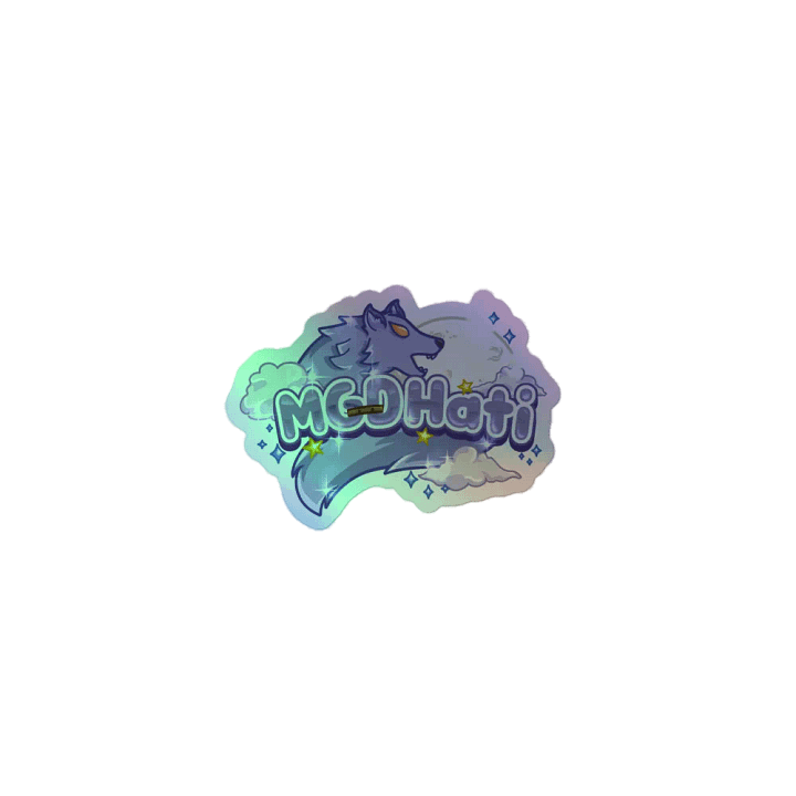 Hati Logo Holo Sticker product image (1)