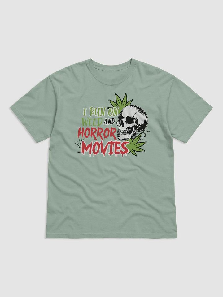 Weed & Horror Movies Tee product image (2)
