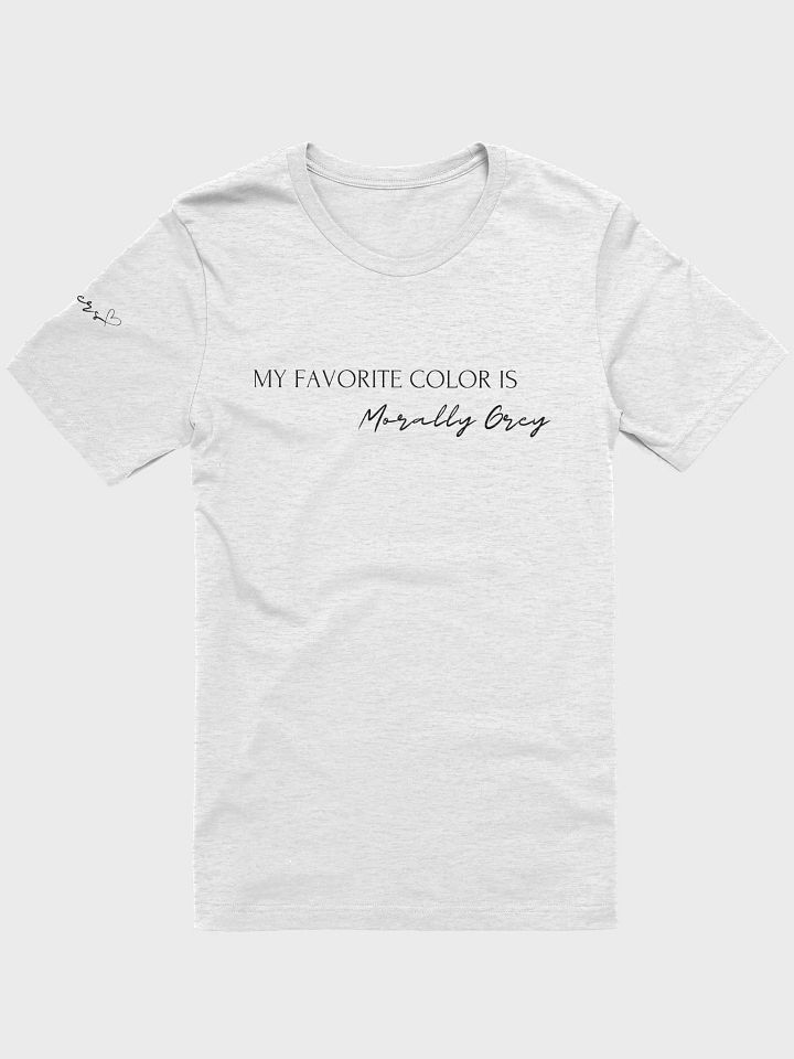 Morally Grey Shirt Black Font - Anders product image (7)