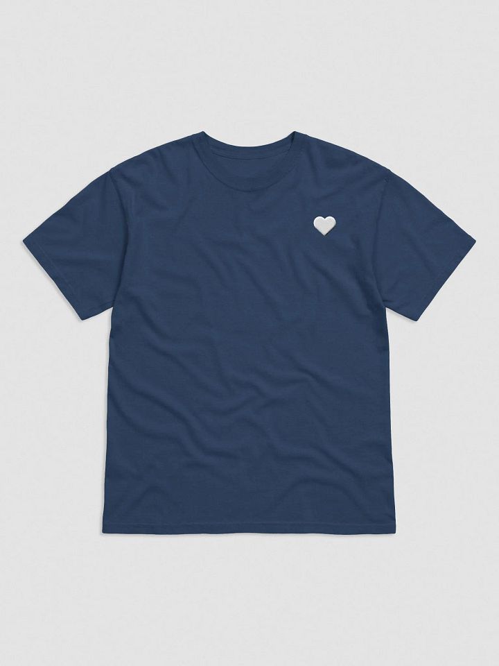 Suited Up T-Shirt: Hearts (White) product image (106)