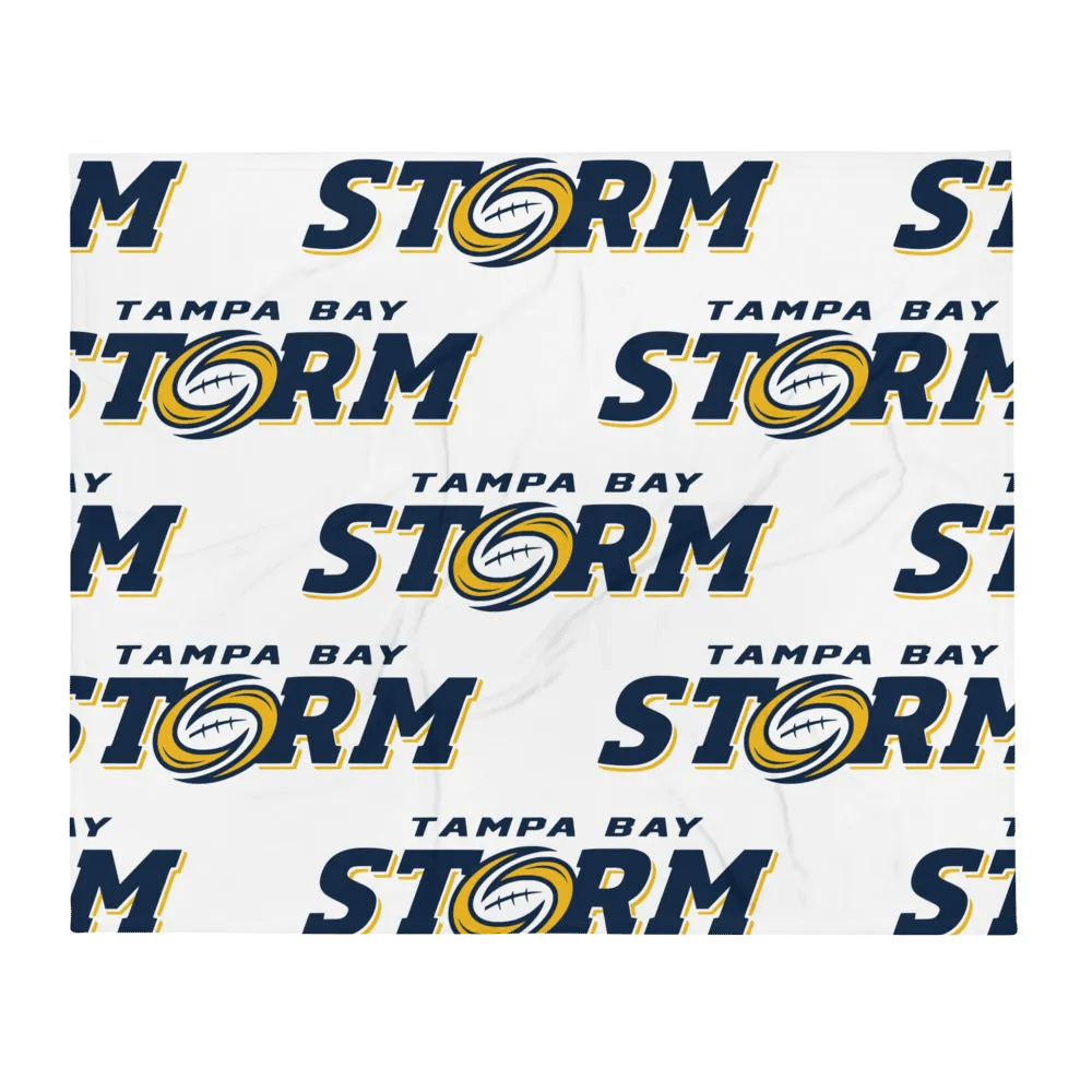Tampa Bay Storm Throw Blanket product image (1)