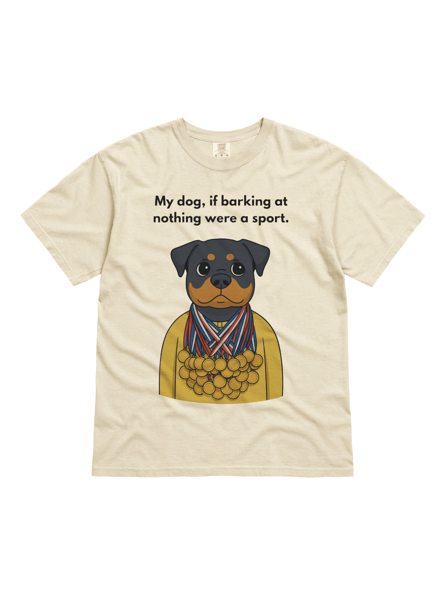 Barking Champion Rottweiler T-Shirt product image (1)