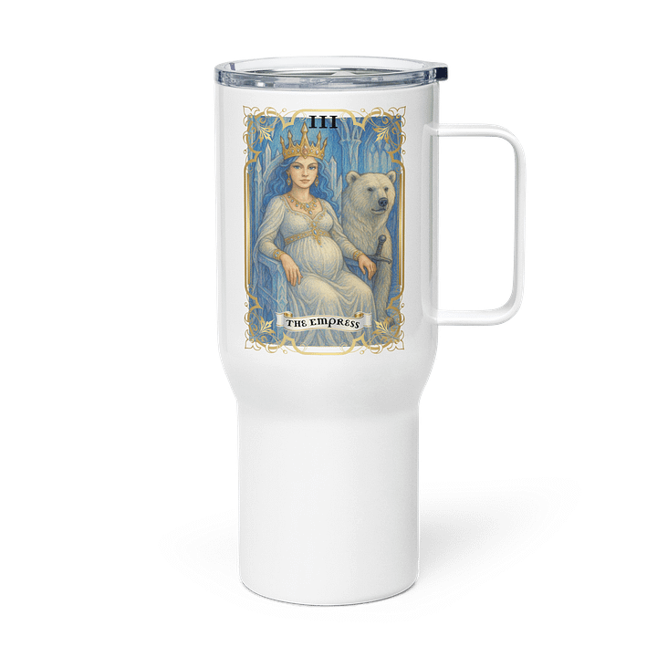 The Empress Tarot Travel Mug product image (1)